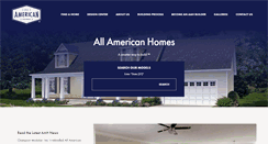Desktop Screenshot of allamericanhomes.com